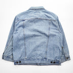 LEVI STRAUSS Signature 00年代 デニム トラッカージャケット Gジャン L ライトブルー インディゴ