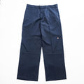 Dickies ダブルニーワークパンツ 38 x 32 ネイビー LOOSE FIT 85283DN