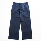 Dickies ダブルニーワークパンツ 38 x 32 ネイビー LOOSE FIT 85283DN