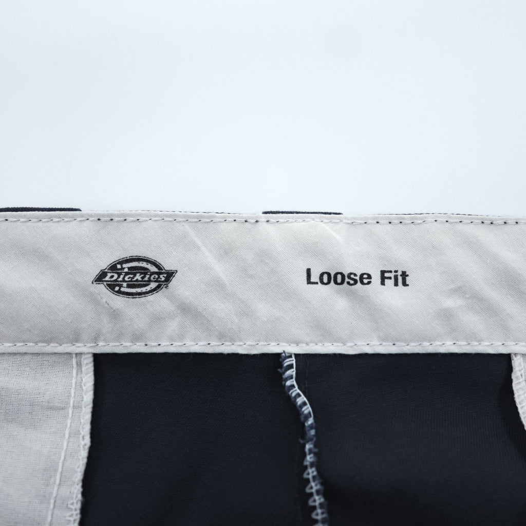 Dickies ダブルニーワークパンツ 38 x 32 ネイビー LOOSE FIT 85283DN