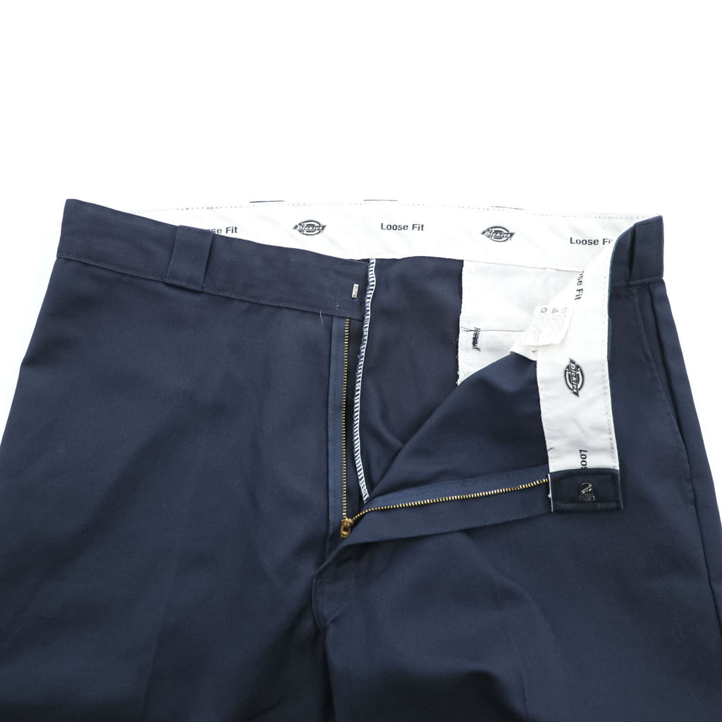 Dickies ダブルニーワークパンツ 38 x 32 ネイビー LOOSE FIT 85283DN