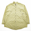 1999 Patagonia Organic Pima Cotton Plaid Long Sleeve Shirt Men's XL Made in Portugal