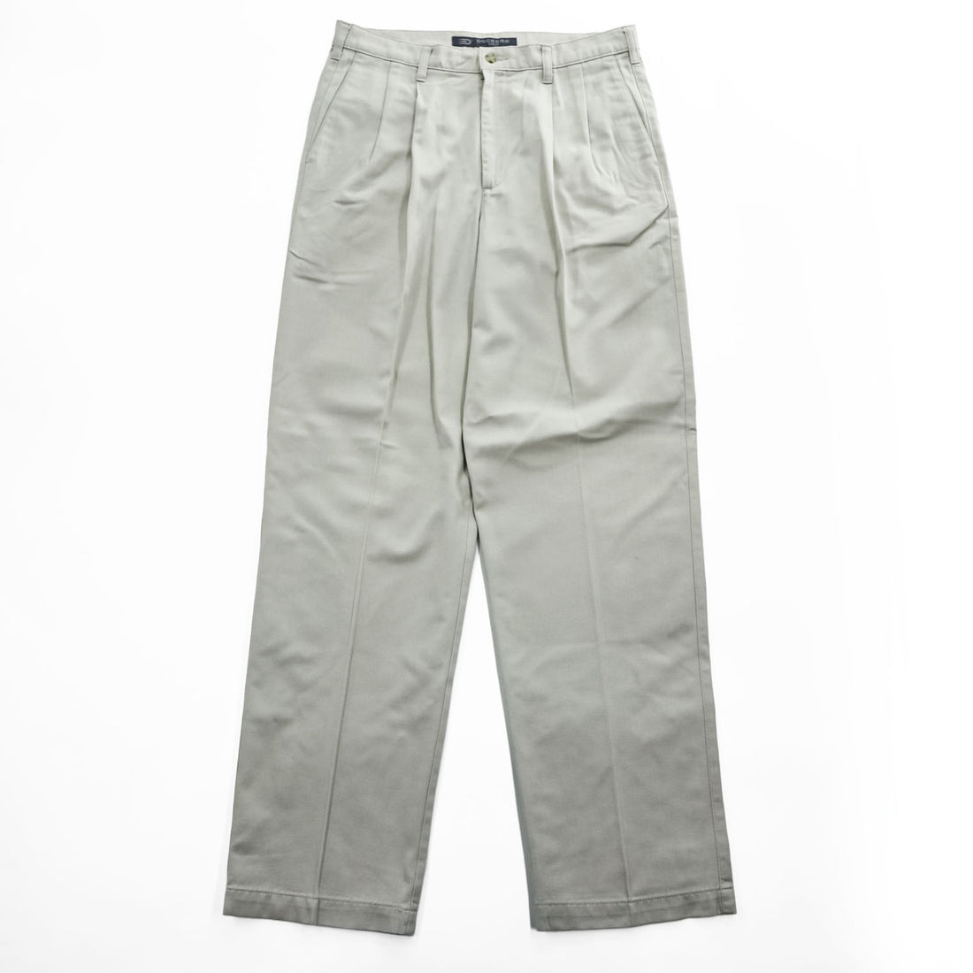 DOCKERS (Levi Strauss) 00s Vintage Wide 2-Tuck Pleated Chino Pants Beige L GOLF