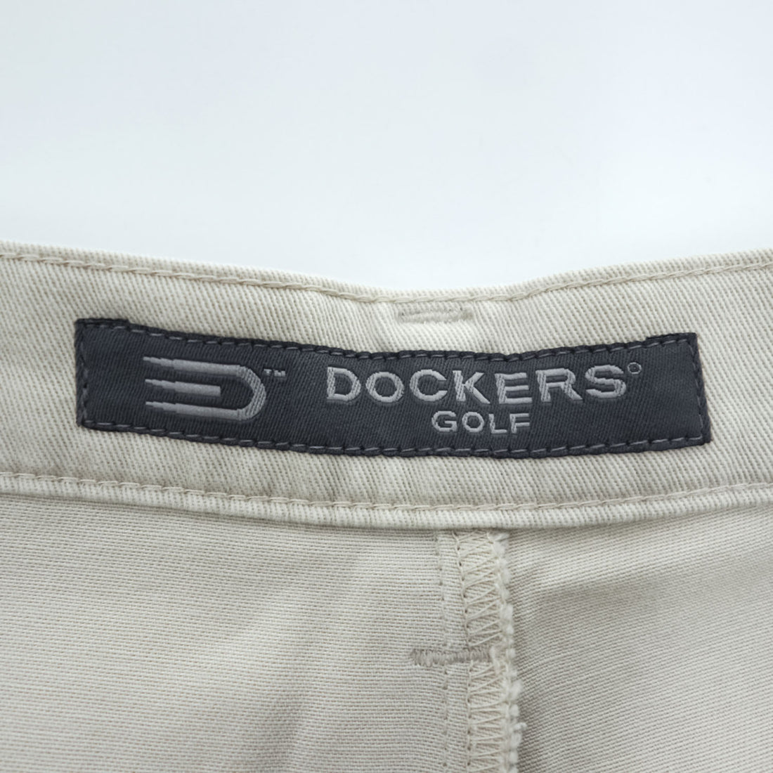 DOCKERS (Levi Strauss) 00s Vintage Wide 2-Tuck Pleated Chino Pants Beige L GOLF
