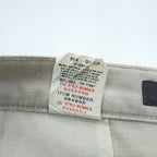 DOCKERS (Levi Strauss) 00s Vintage Wide 2-Tuck Pleated Chino Pants Beige L GOLF