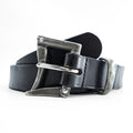 Needles Quick Release Leather Belt Black Made in England Size 32/80 Fireman Buckle