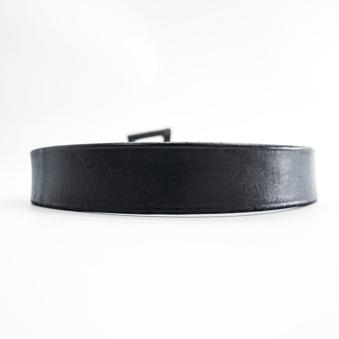 Needles Quick Release Leather Belt Black Made in England Size 32/80 Fireman Buckle