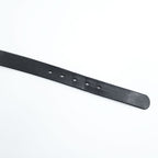 Needles Quick Release Leather Belt Black Made in England Size 32/80 Fireman Buckle