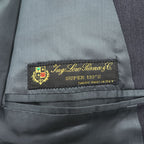 BASILE イタリア製 ロロピアーナ Loro Piana SUPER 110's ダブルブレスト テーラードジャケット ブレザー M グレー