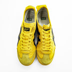 Onitsuka Tiger MEXICO 66 Yellow Black Leather Sneakers 27.0cm