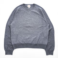 Brooks Brothers Red Fleece 100% Merino Wool Raglan Crewneck Sweater Gray XL