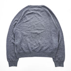 Brooks Brothers Red Fleece 100% Merino Wool Raglan Crewneck Sweater Gray XL