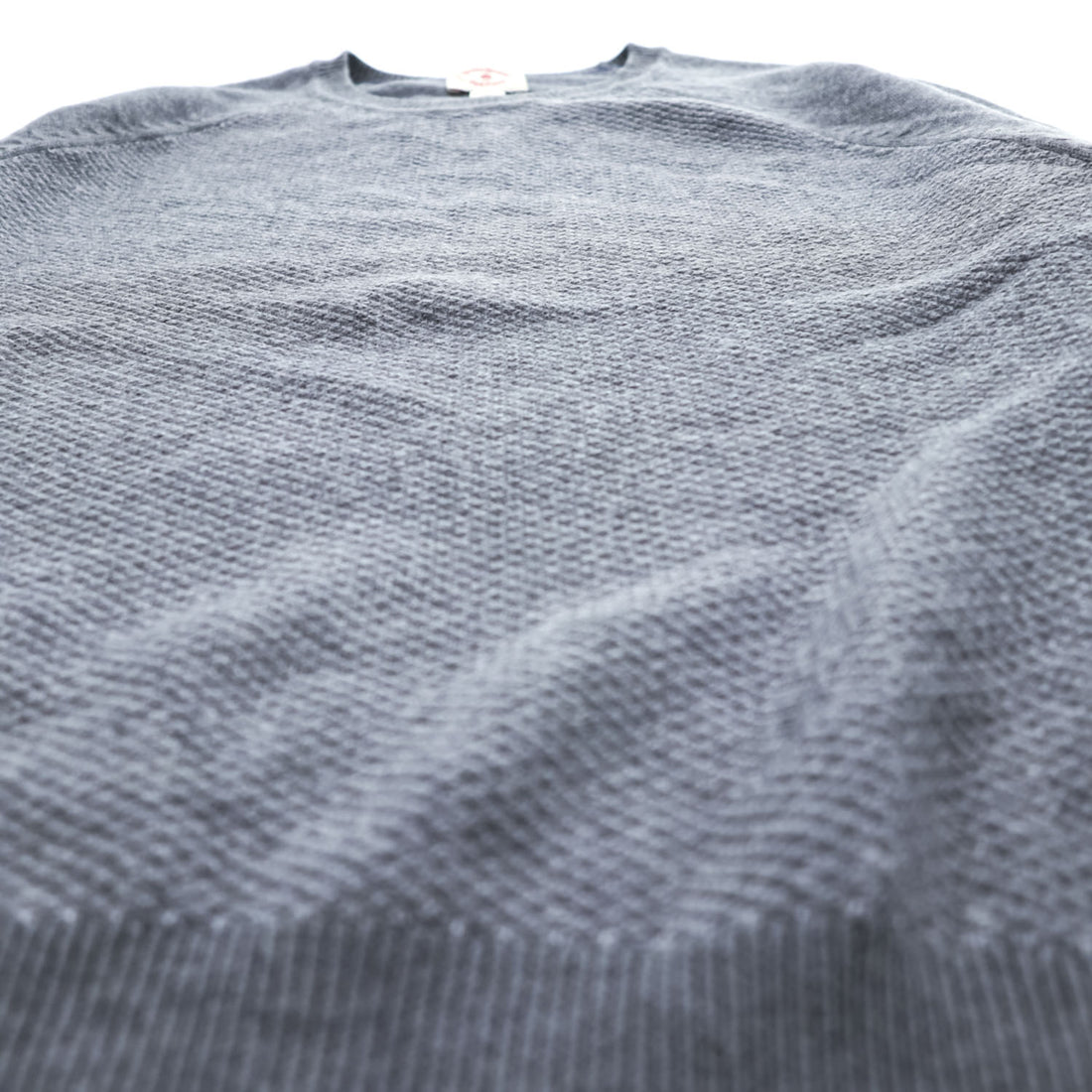 Brooks Brothers Red Fleece 100% Merino Wool Raglan Crewneck Sweater Gray XL