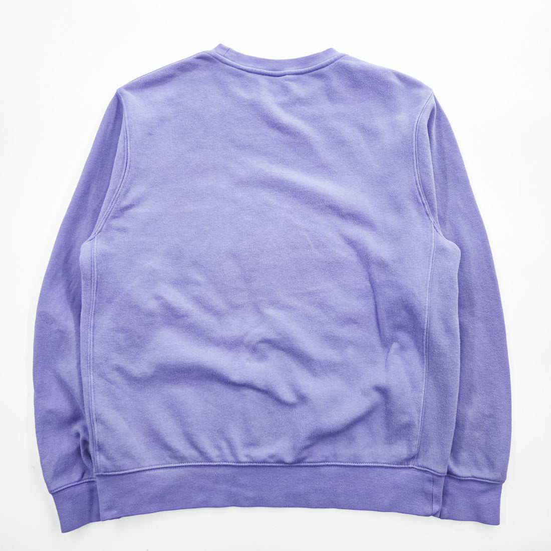 Nike Embroidered Swoosh Crewneck Sweatshirt Purple M