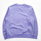 Nike Embroidered Swoosh Crewneck Sweatshirt Purple M