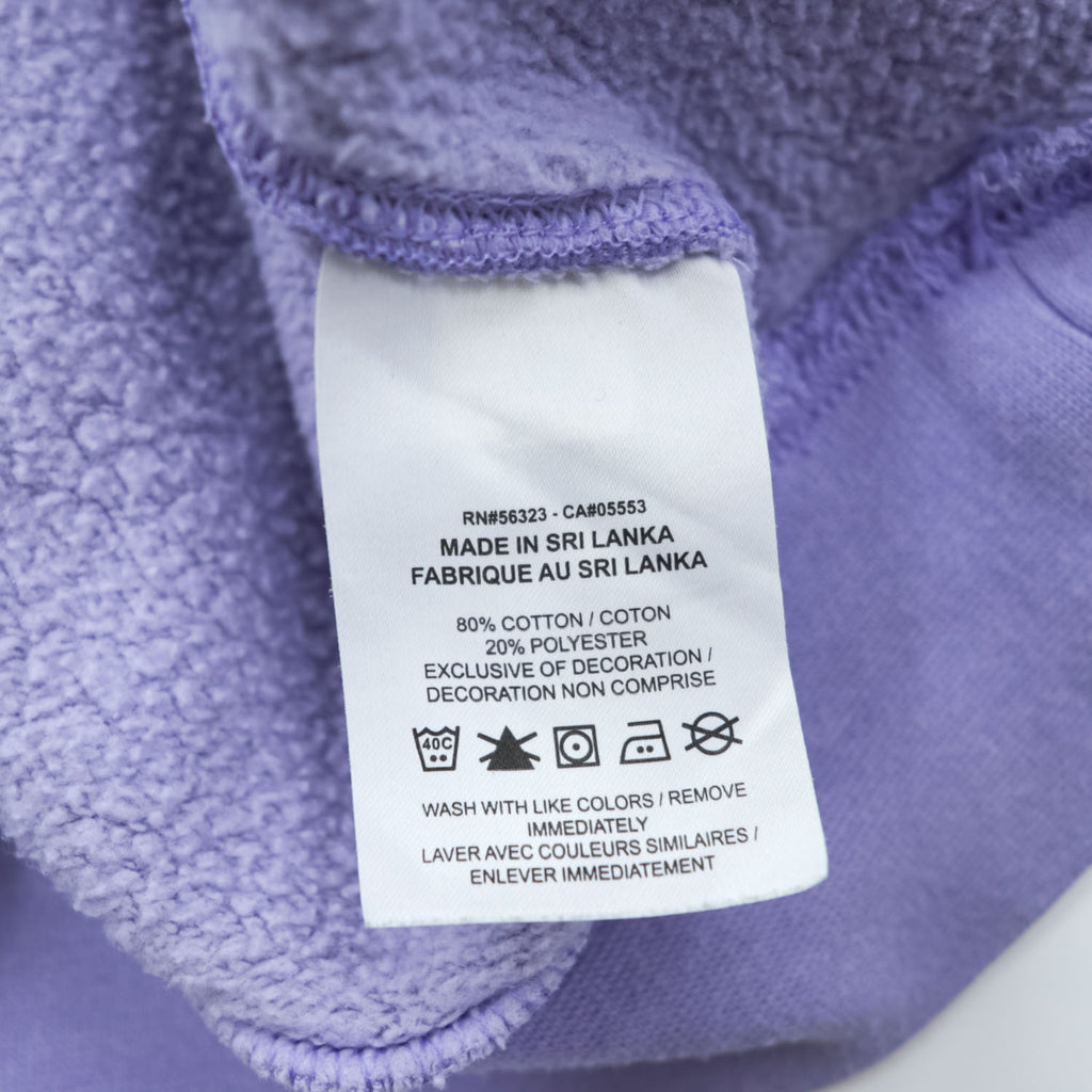 Nike Embroidered Swoosh Crewneck Sweatshirt Purple M