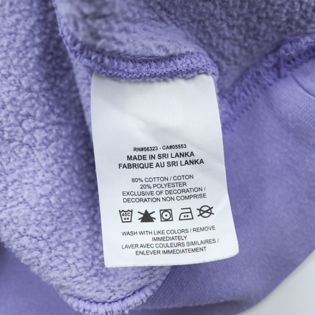 Nike Embroidered Swoosh Crewneck Sweatshirt Purple M