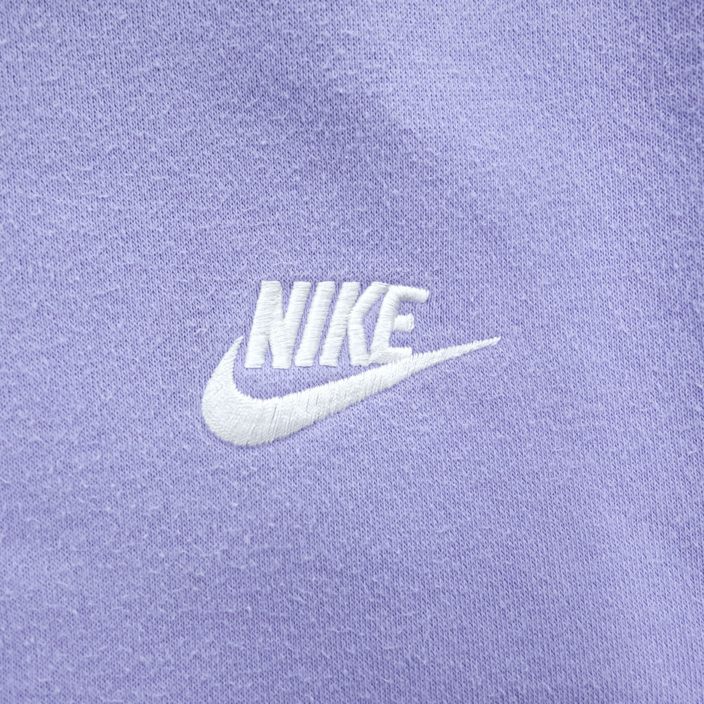 Nike Embroidered Swoosh Crewneck Sweatshirt Purple M