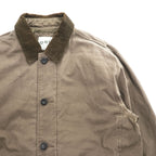 ORVIS ダック地 ハンティングジャケット L キャンバス 襟コーデュロイ 中綿 キルティングライナー