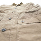 ORVIS ダック地 ハンティングジャケット L キャンバス 襟コーデュロイ 中綿 キルティングライナー