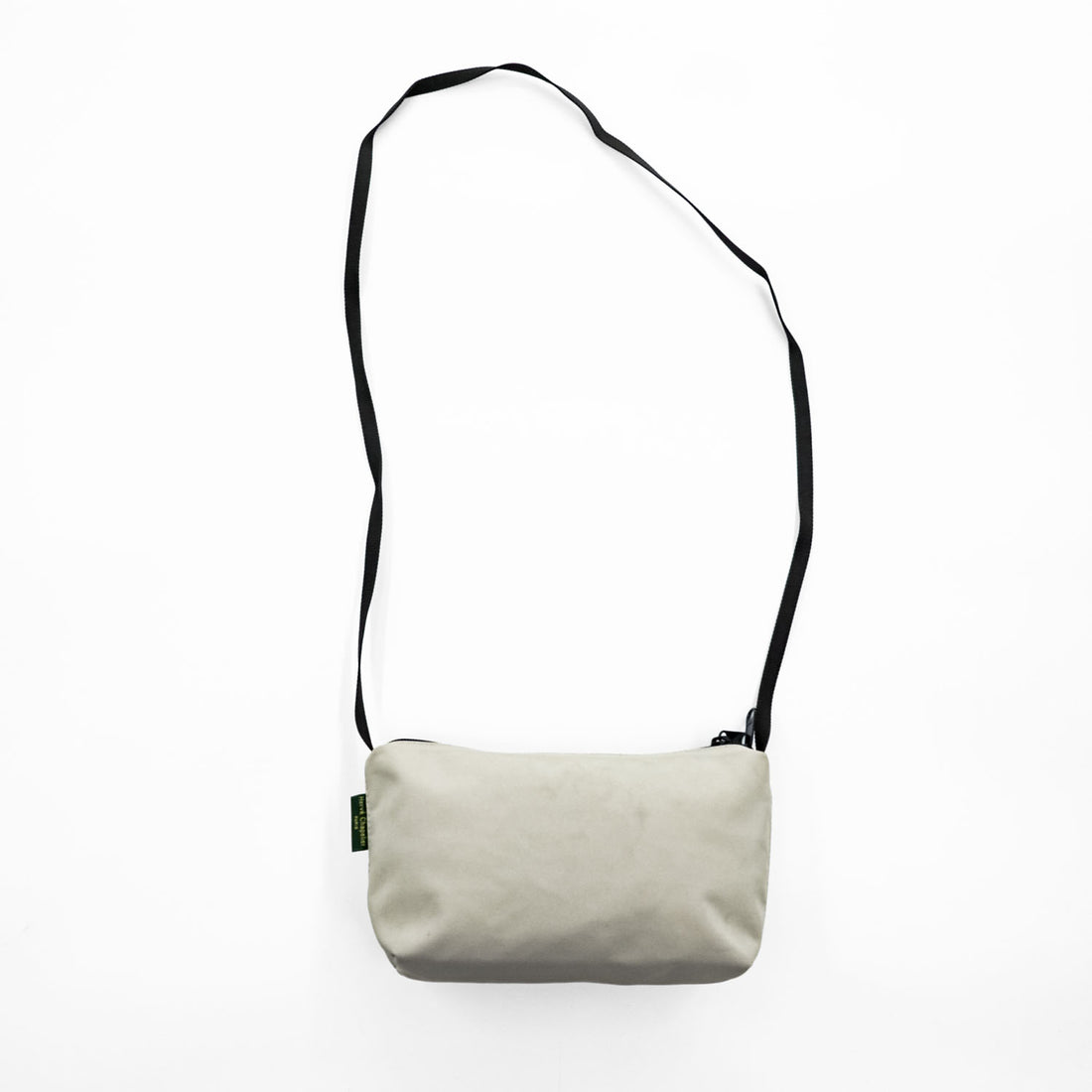 Herve Chapelier 2884N Nylon Square Crossbody Shoulder Bag Nacre Beige France