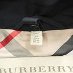 Burberry Brit 3808689 Black Hooded Technical Field Parka Nova Check Women's US 6