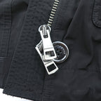 Burberry Brit 3808689 Black Hooded Technical Field Parka Nova Check Women's US 6