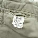 BUZZ RICKSON'S M43036 EARLY MILITARY CHINOS 1942 MODEL Trousers W36 L35 Made in Japan