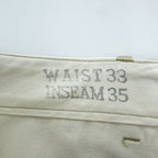 BUZZ RICKSON'S M43036 EARLY MILITARY CHINOS 1942 MODEL Trousers W36 L35 Made in Japan