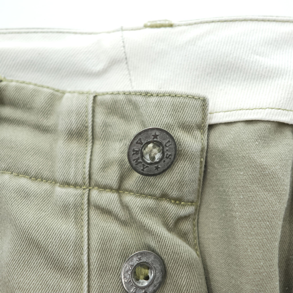 BUZZ RICKSON'S M43036 EARLY MILITARY CHINOS 1942 MODEL Trousers W36 L35 Made in Japan