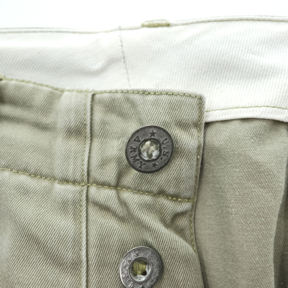 BUZZ RICKSON'S M43036 EARLY MILITARY CHINOS 1942 MODEL Trousers W36 L35 Made in Japan