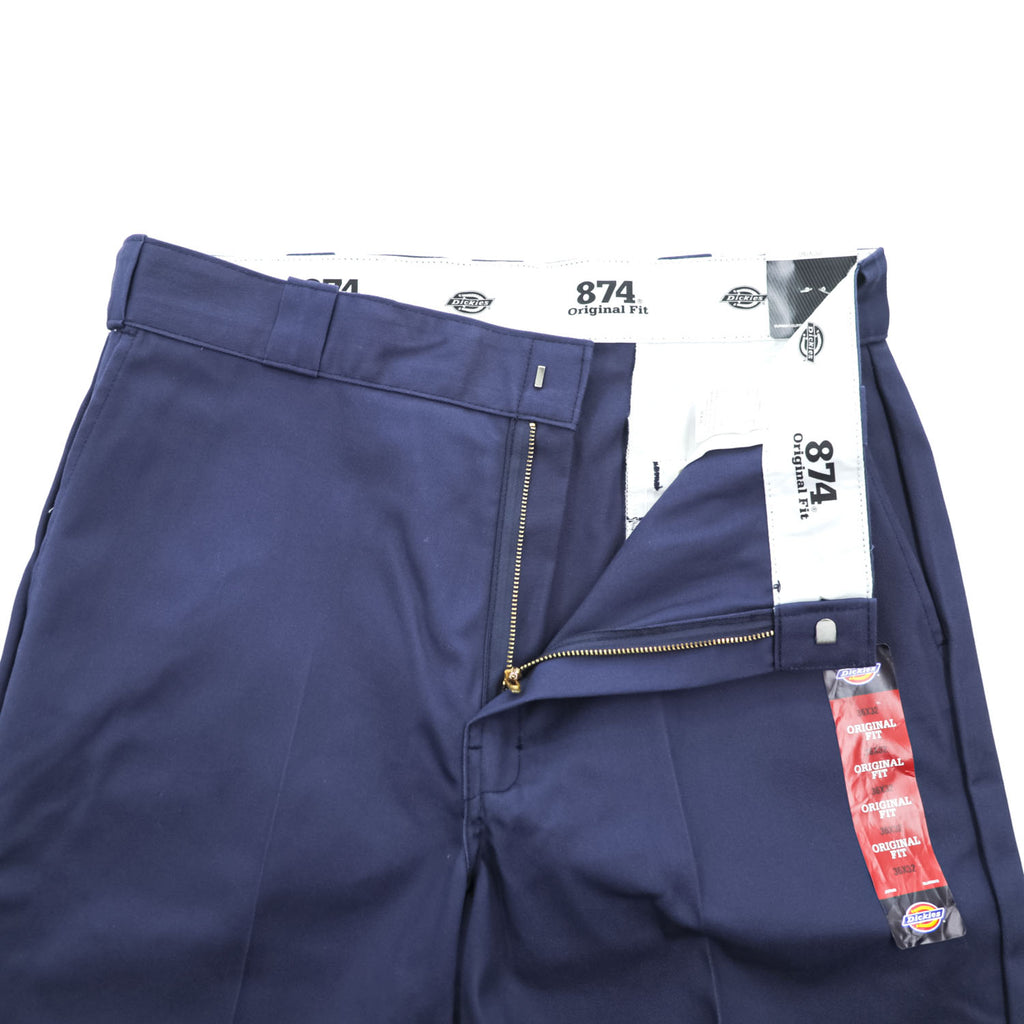 Dickies 874 Original Fit ワークパンツ ネイビー 36×32 ポリエステル コットン 未使用品