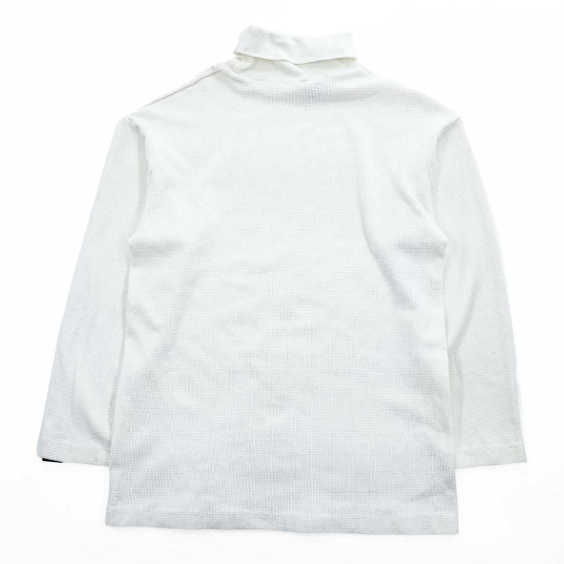 N.HOOLYWOOD 日本製 ワッフル タートルネック 長袖 ロングスリーブ サーマル Tシャツ M ホワイト 2212-CS10-019 peg