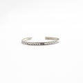 Navajo Tahe Sterling Cuff Bracelet ナバホ族 バングル シルバー インディアンジュエリー STERLING スタンプワーク