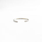 Navajo Tahe Sterling Cuff Bracelet ナバホ族 バングル シルバー インディアンジュエリー STERLING スタンプワーク