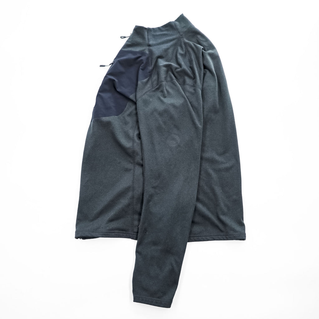 MAMMUT ポーラテック POLARTEC フリースジャケット L グレー LAB CARE ストレッチ 743480-1-1-LAB
