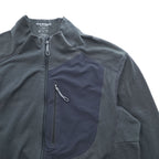 MAMMUT ポーラテック POLARTEC フリースジャケット L グレー LAB CARE ストレッチ 743480-1-1-LAB