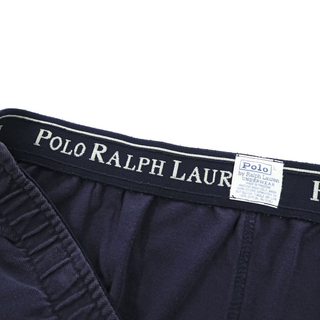 Polo Ralph Lauren Chino Pants, Size L, Navy, Small Pony Logo Embroidery, Underwear, Piqué Knit, Easy Pants, Pajama Pants