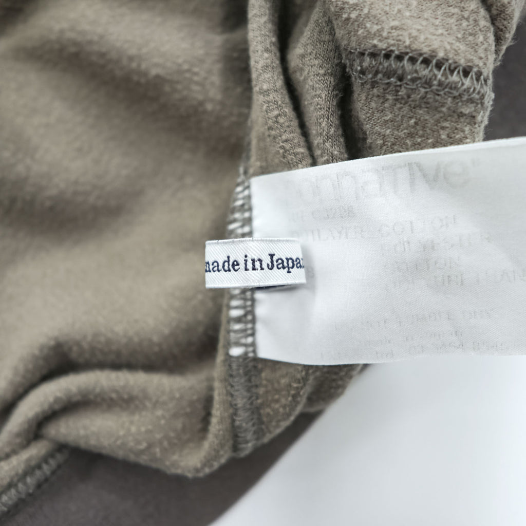 nonnative 日本製 ベロア スウェット トレーナー M ブラウン ラグランスリーブ