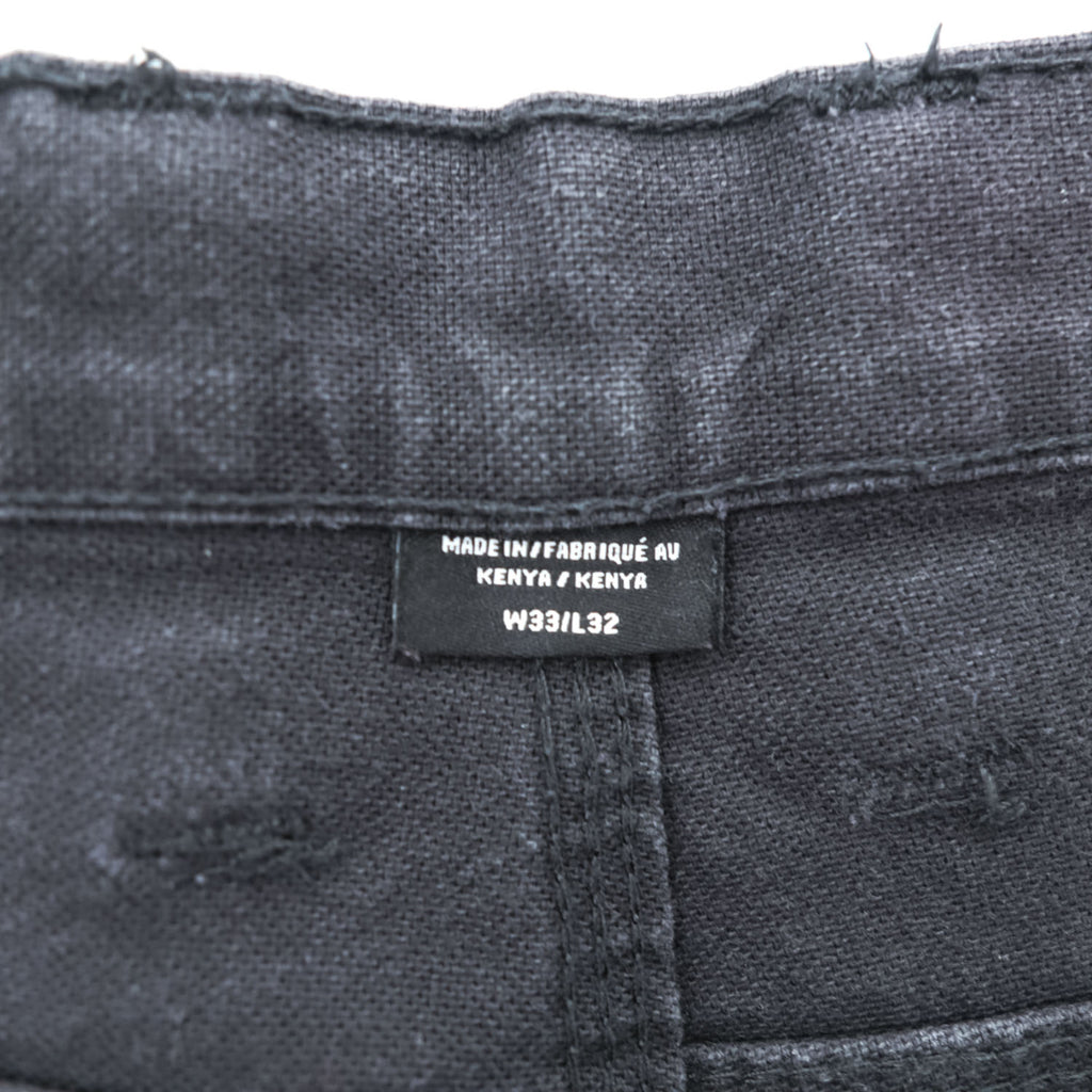 Dickies Black Carpenter Pants W33 L32 Made in Kenya