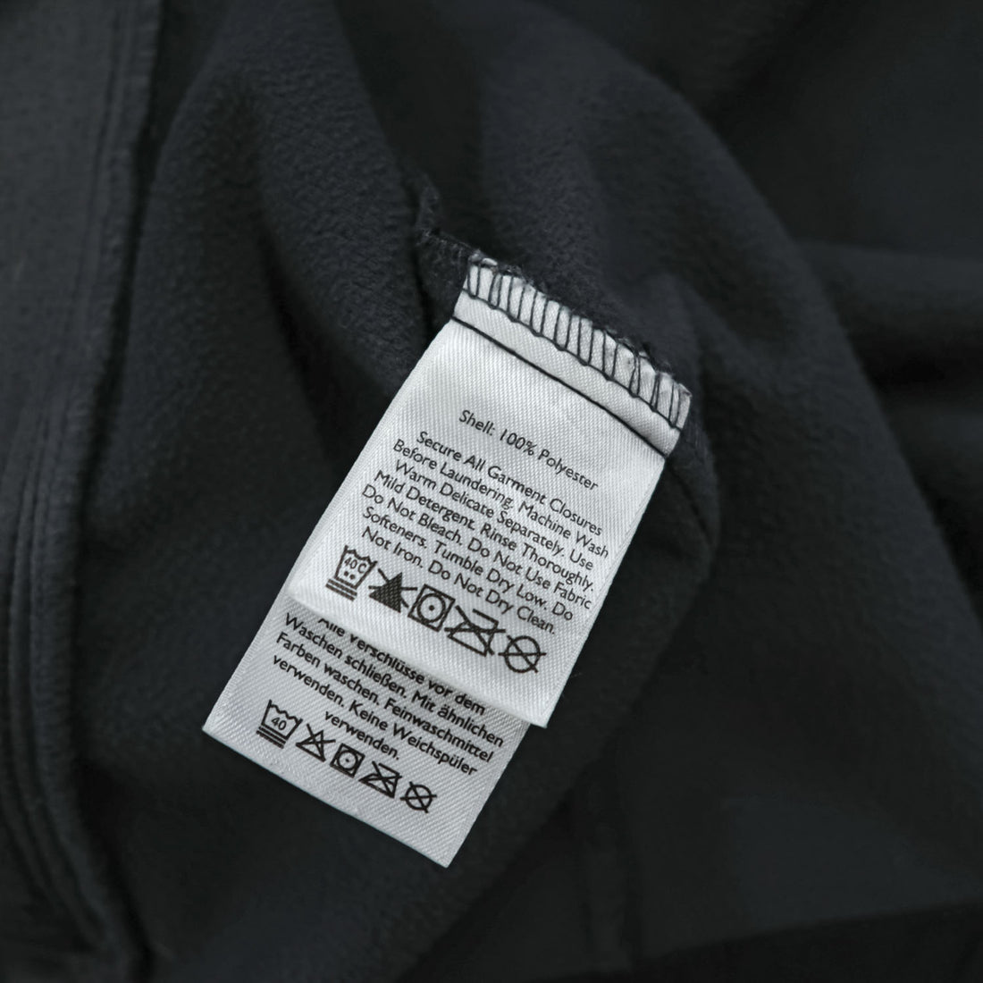 Eddie Bauer ソフトシェルジャケット L ブラック フリース裏地 アウトドア フルジップ 0533
