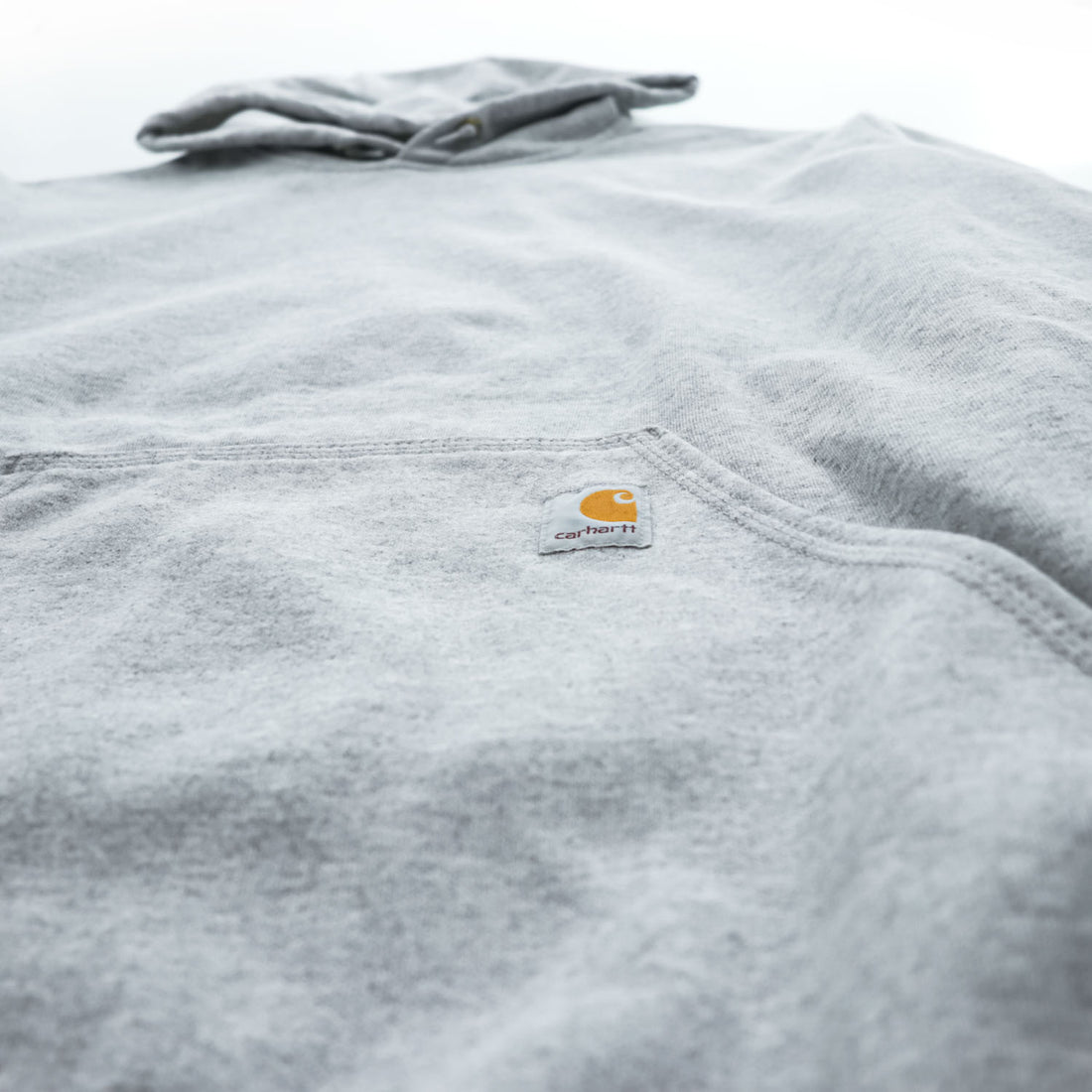 carhartt ルーズフィット プルオーバーパーカー XL グレー 裏起毛 ビッグサイズ LOOSE FIT カンガルーポケット TS0121-M