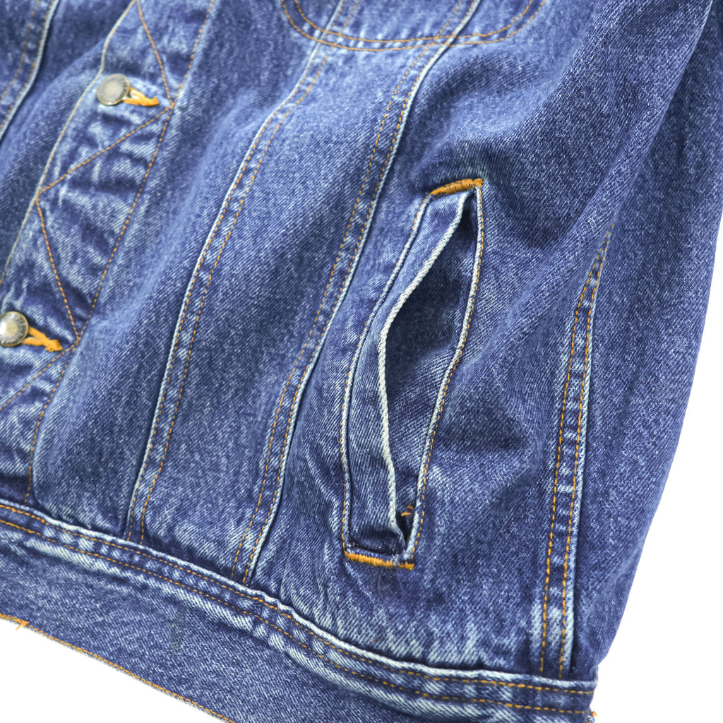 Wrangler 90年代 デニムジャケット RUGGED WEAR Gジャン M インディゴ ブルー RJK30AN