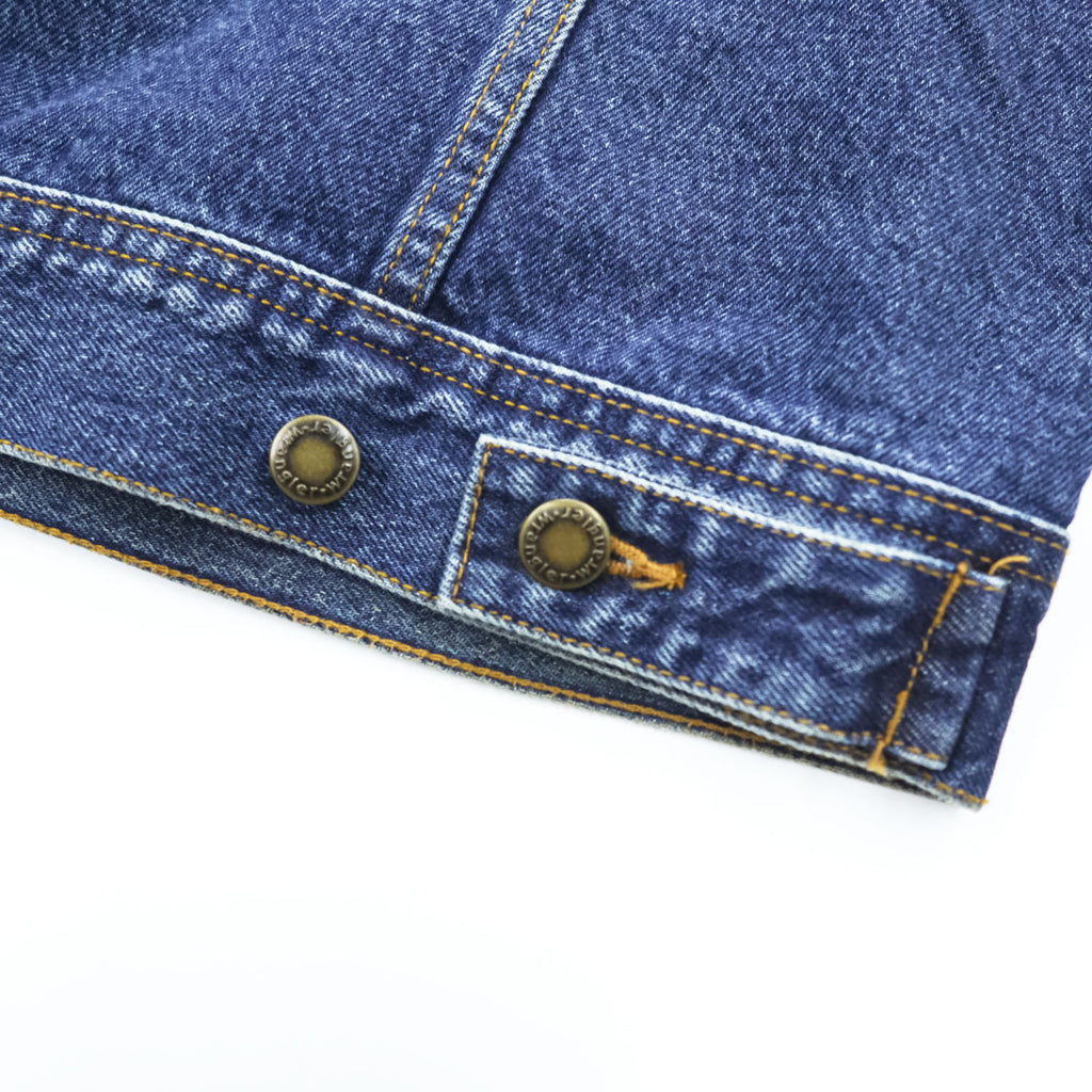 Wrangler 90年代 デニムジャケット RUGGED WEAR Gジャン M インディゴ ブルー RJK30AN