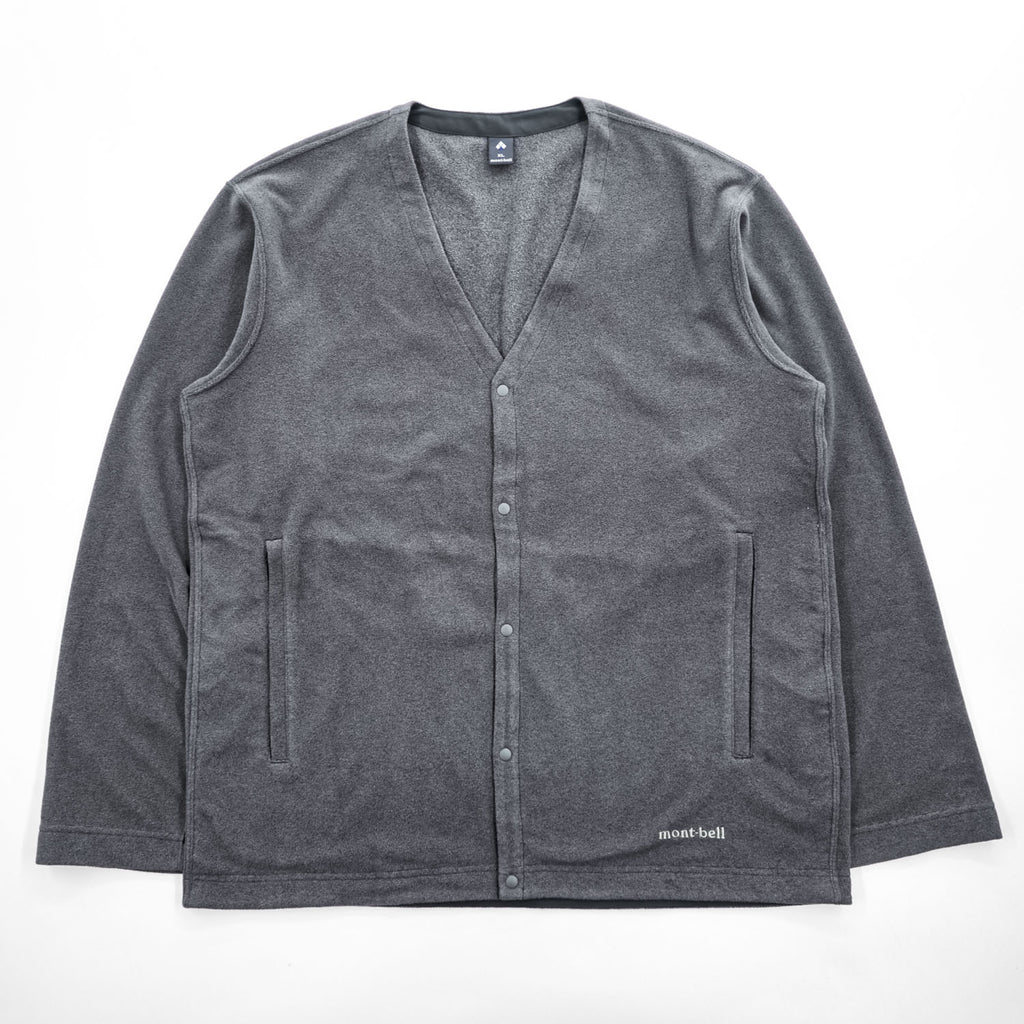 mont-bell Chameece Cardigan XL Gray Fleece 1114665