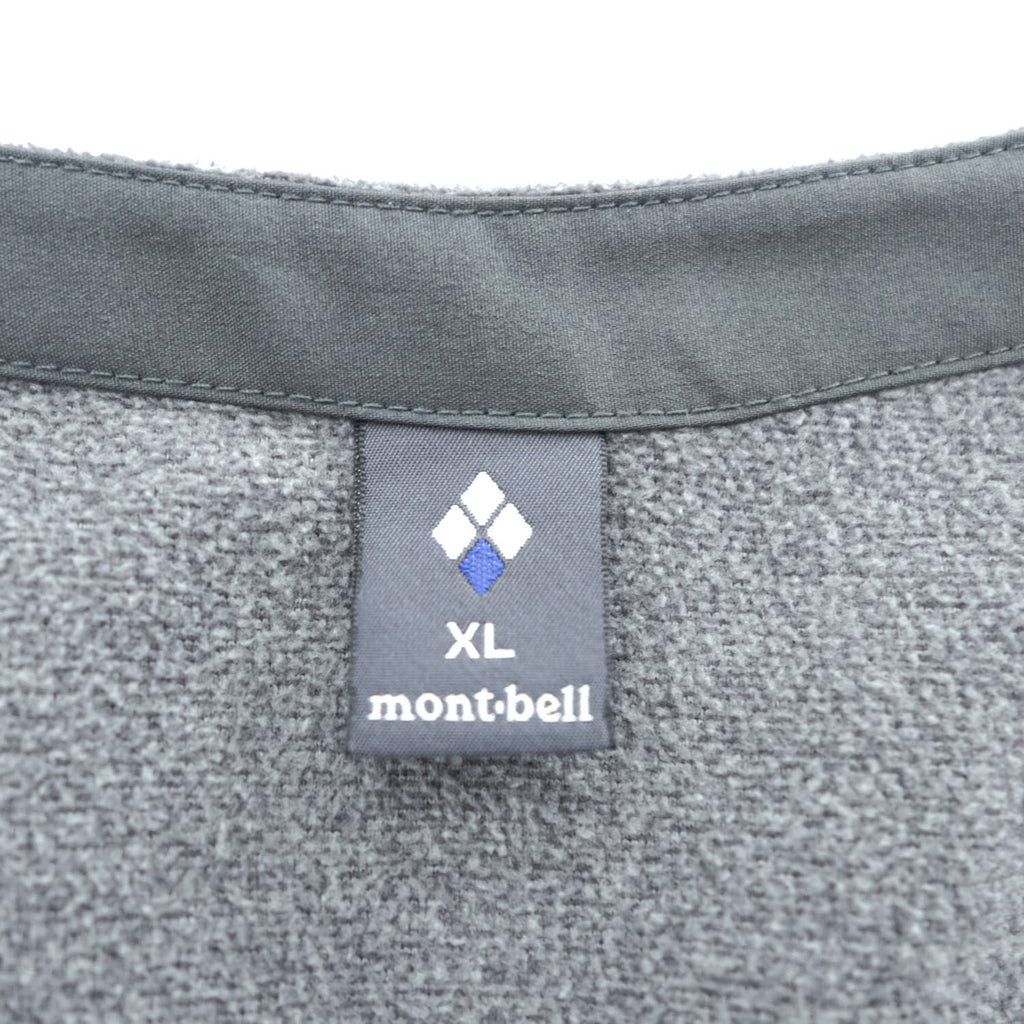 mont-bell Chameece Cardigan XL Gray Fleece 1114665