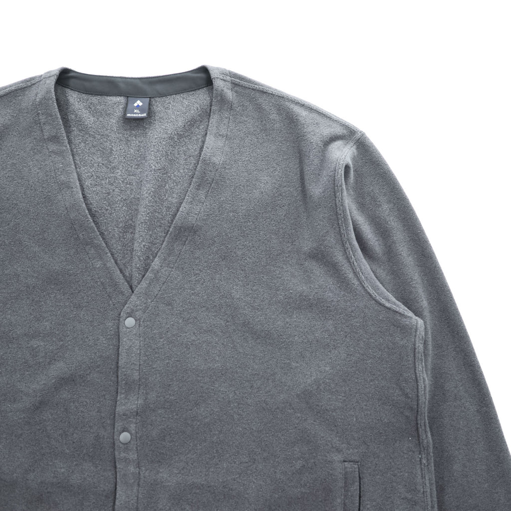 mont-bell Chameece Cardigan XL Gray Fleece 1114665