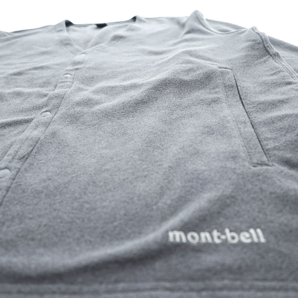 mont-bell Chameece Cardigan XL Gray Fleece 1114665