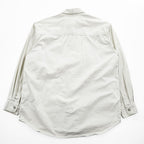 Levi's Red Tab Jeans Cotton Long Sleeve Work Shirt Ivory M Made in Indonesia 2000s
