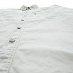 Levi's Red Tab Jeans Cotton Long Sleeve Work Shirt Ivory M Made in Indonesia 2000s